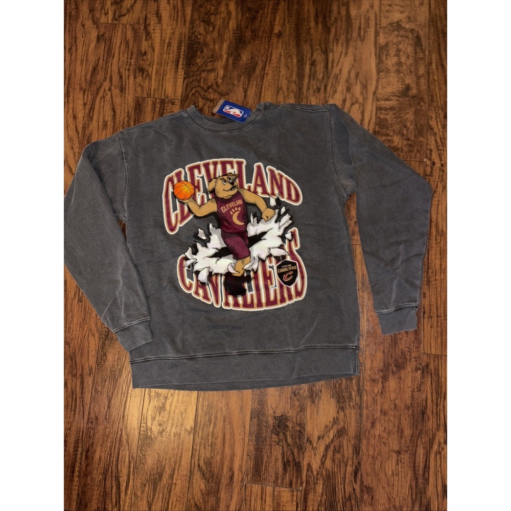 Blue‎ 84 Cleveland Moondog NBA Officially Licensed Crewneck Sweatshirt M